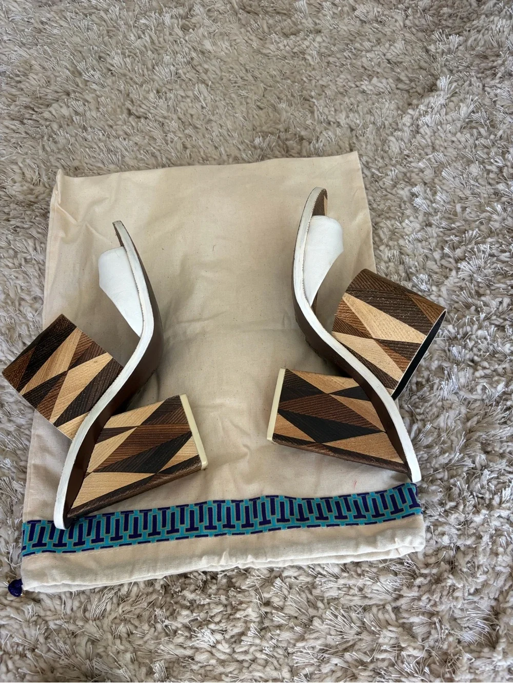 Tory Burch bold geometric